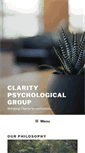 Mobile Screenshot of claritypsychologicalgroup.com